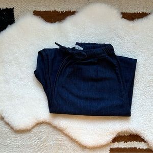 Monica Cordera Denim Maxi Pants One Size